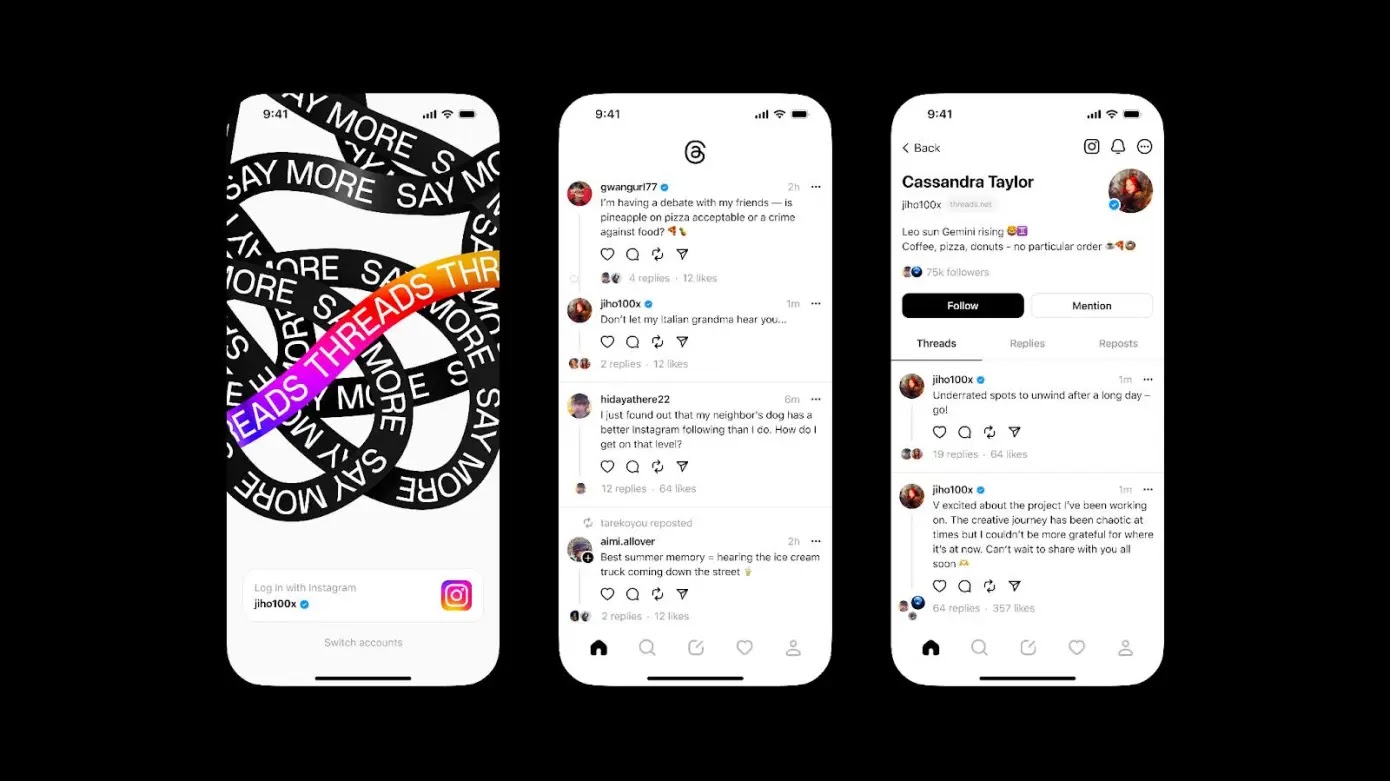 أطلقت Meta، الشركة الأم لإنستغرام، تطبيقها المنتظر Threads للتنافس مع تويتر. يسمح تطبيق Threads لمستخدمي إنستغرام بنشر تحديثات قصيرة