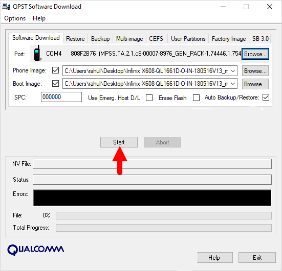 Download QPST Flash Tool for Flashing ROMs (Qualcomm Processor)