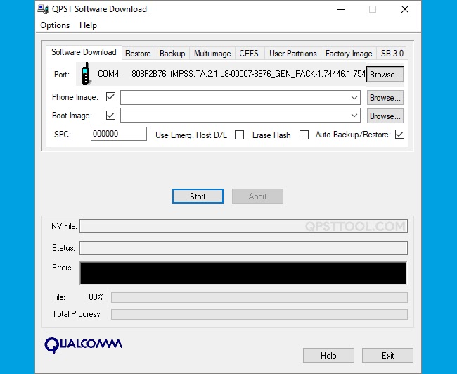 Download QPST Flash Tool for Flashing ROMs