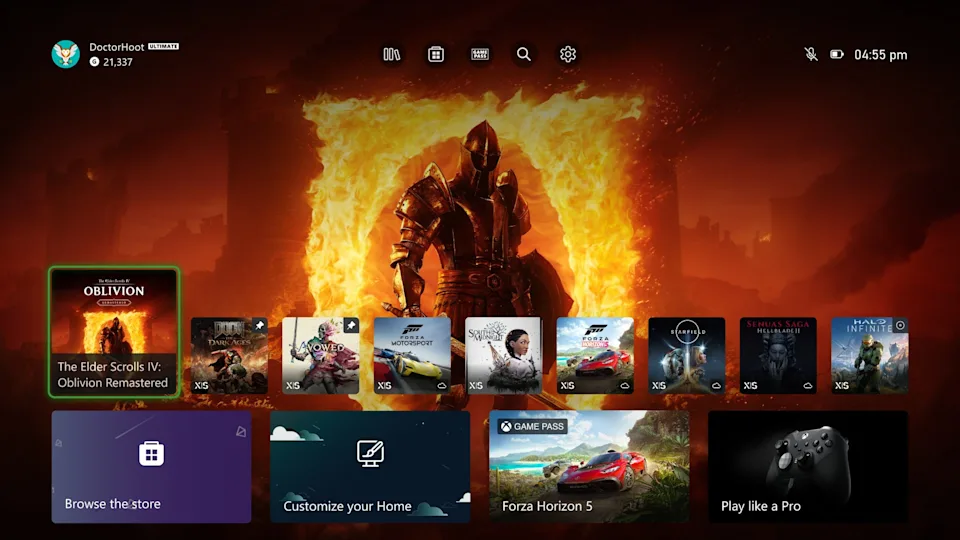 مايكروسوفت تعلن عن تحديثات Xbox لجعل الواجهة أكثر بساطة